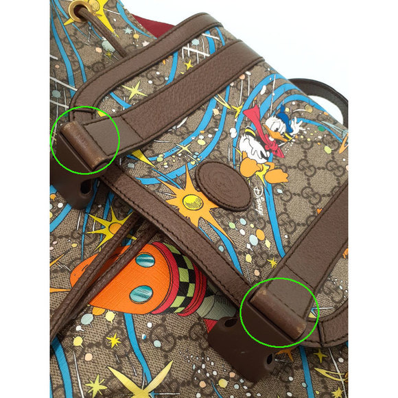 Gucci Backpack Donald Tan Collaboration Duck Disney - Picture 4 of 9